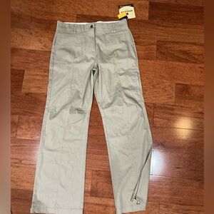 NWT Woolrich Women’s  Khaki Logandale Pants 3x Dry Size 12